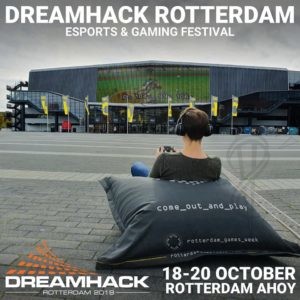 Activiteiten tijdens DreamHack Rotterdam